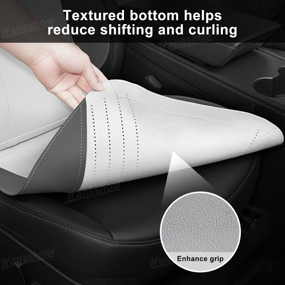 Alcantara Seat Cushion for Tesla Model Y & Model 3 side view