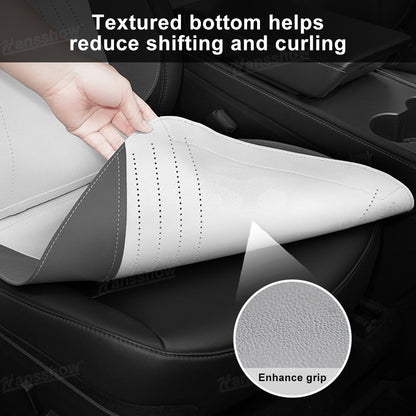 Alcantara Seat Cushion for Tesla Model Y & Model 3 side view