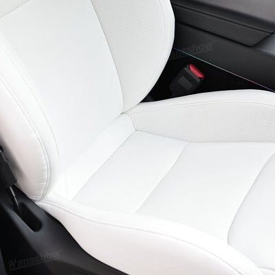Model Y Juniper Seat Replacement Sport Seats NAPPA Leather Installation Process