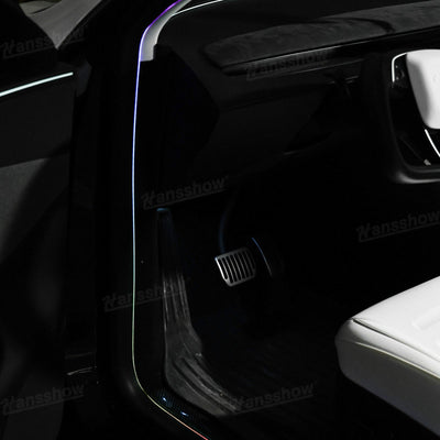 Door LED Strip Lights for Tesla Model 3/3 Highland - Daytime View