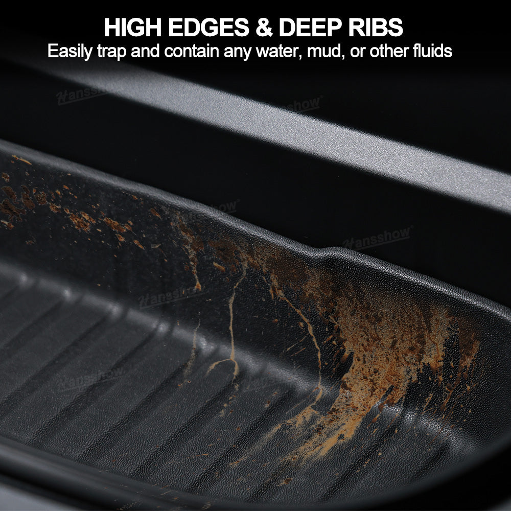 Model Y Juniper Floor Mats stain-resistant feature