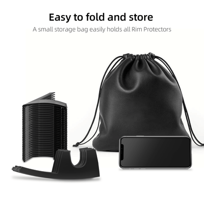 Set of 40 Model Y 20-Inch Wheel Hub Protector Covers for Tesla