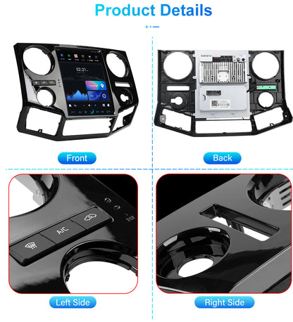 SquareWheels G-Series Tesla Style Screen (Ford F250/350/450/650 super duty) Android 11