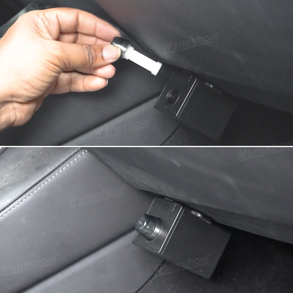 Smart Fragrance Diffuser Kit for Tesla packaging and contents
