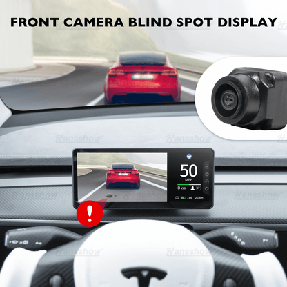 Model 3, Y Center Console Dashboard Touch Screen (Linux 9.0'') for Tesla Model Y - Side angle view