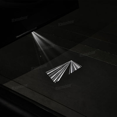 Model 3&Y Welcome Light Launch Series Door Projector Lamps for Tesla Model Y - illuminated logo
