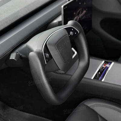 Model Y Yoke Steering Wheel Nappa installation process