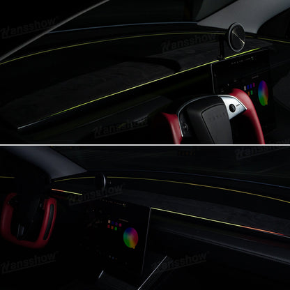 Streamer Ambient Light for Tesla Model Y & 3 LED technology