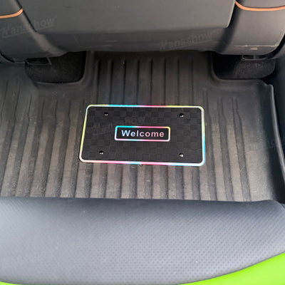 Model Y Juniper LED Floor Mat Lights with Tesla Logo - user interface on mobile app
