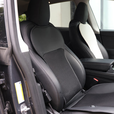 Model 3 & Y Cooling Seat Cover demonstrating comfort