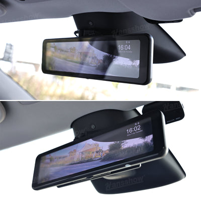 Model Y Juniper Rearview Mirror 10 Inch Dash Cam sleek design