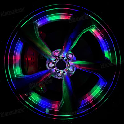 Model Y Juniper Wheel Hub Lights installation process