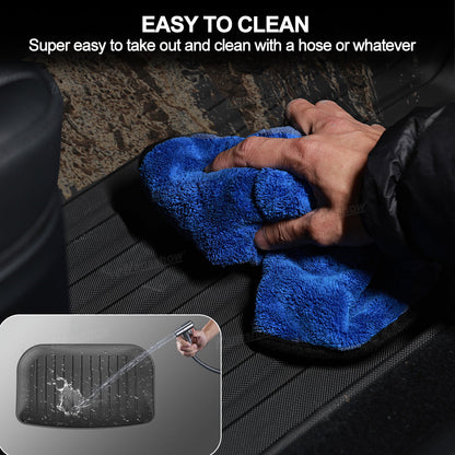 Model Y Juniper Floor Mats TPE Trunk Liners with seat back cover