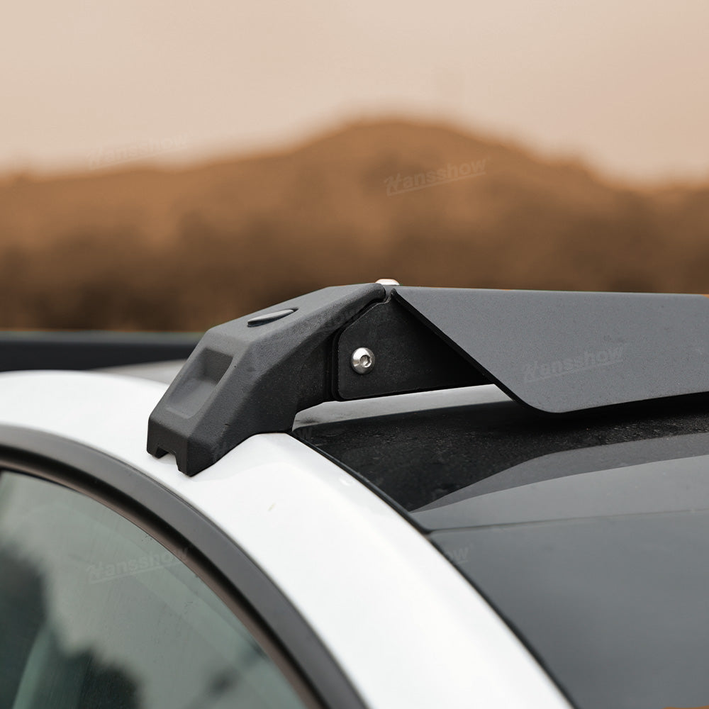 Tesla Model Y Roof Rack With Roof Spoiler Tail Wing - Aluminum Alloy Detail