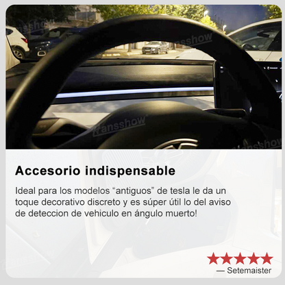 Model Y/Y Juniper Streamer Ambient Light LED Strip user interface