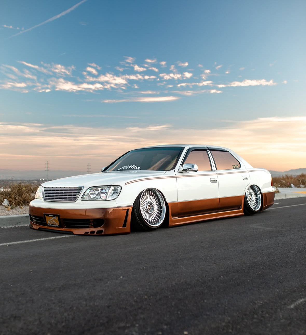 Reflective Window Tint — Rhyolite Bronze