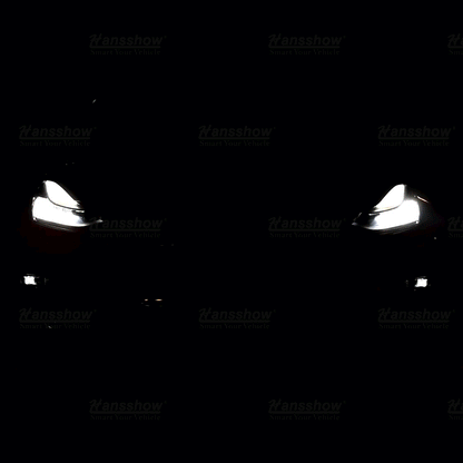 Model Y/3 Front Fog Light LED with Turn Assist - front view