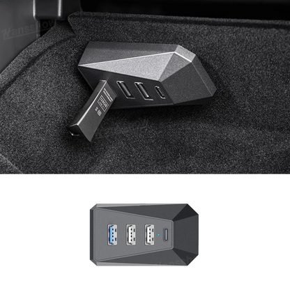Glove Box USB Hub Model 3 Highland/Model Y Juniper front view