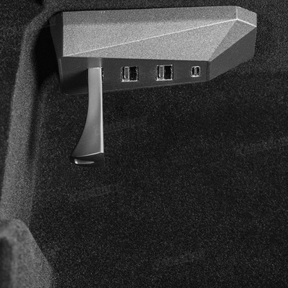 Glove Box USB Hub Model 3 Highland/Model Y Juniper close-up