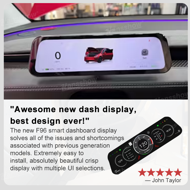 Tesla Model 3 Highland APEX Instrument Cluster - Ambient lighting