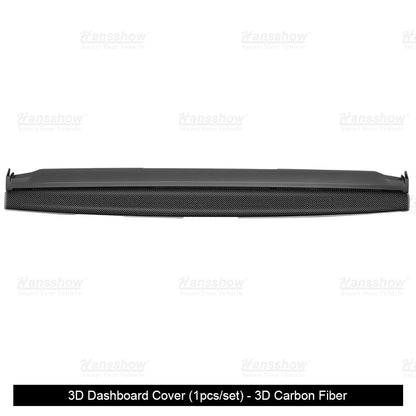 Model Y/3 Real Carbon Fiber Dashboard & Front Door Trim Panel Replacement Kit - sleek look