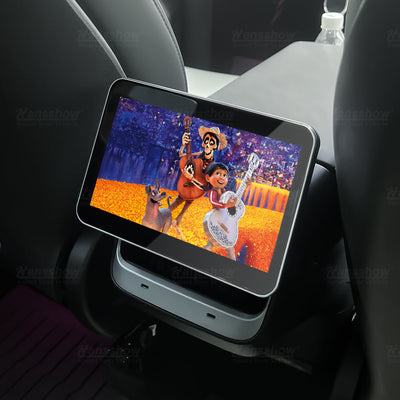 Model 3/Y 8.2" Rear Entertainment & Climate Control Touch Screen front view