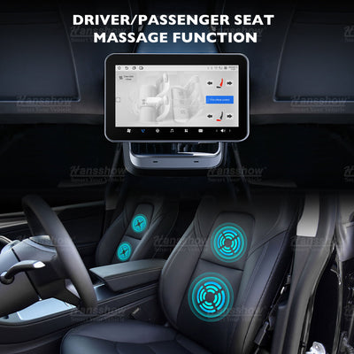 Model 3/Y 8.2" Rear Touch Screen with climate controls active