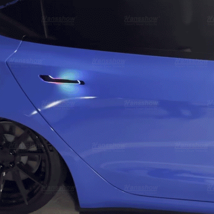 Model 3/Y Colorful Auto 4 Doors Handles (V5 Pro/V6) for Tesla Model Y - illuminated view