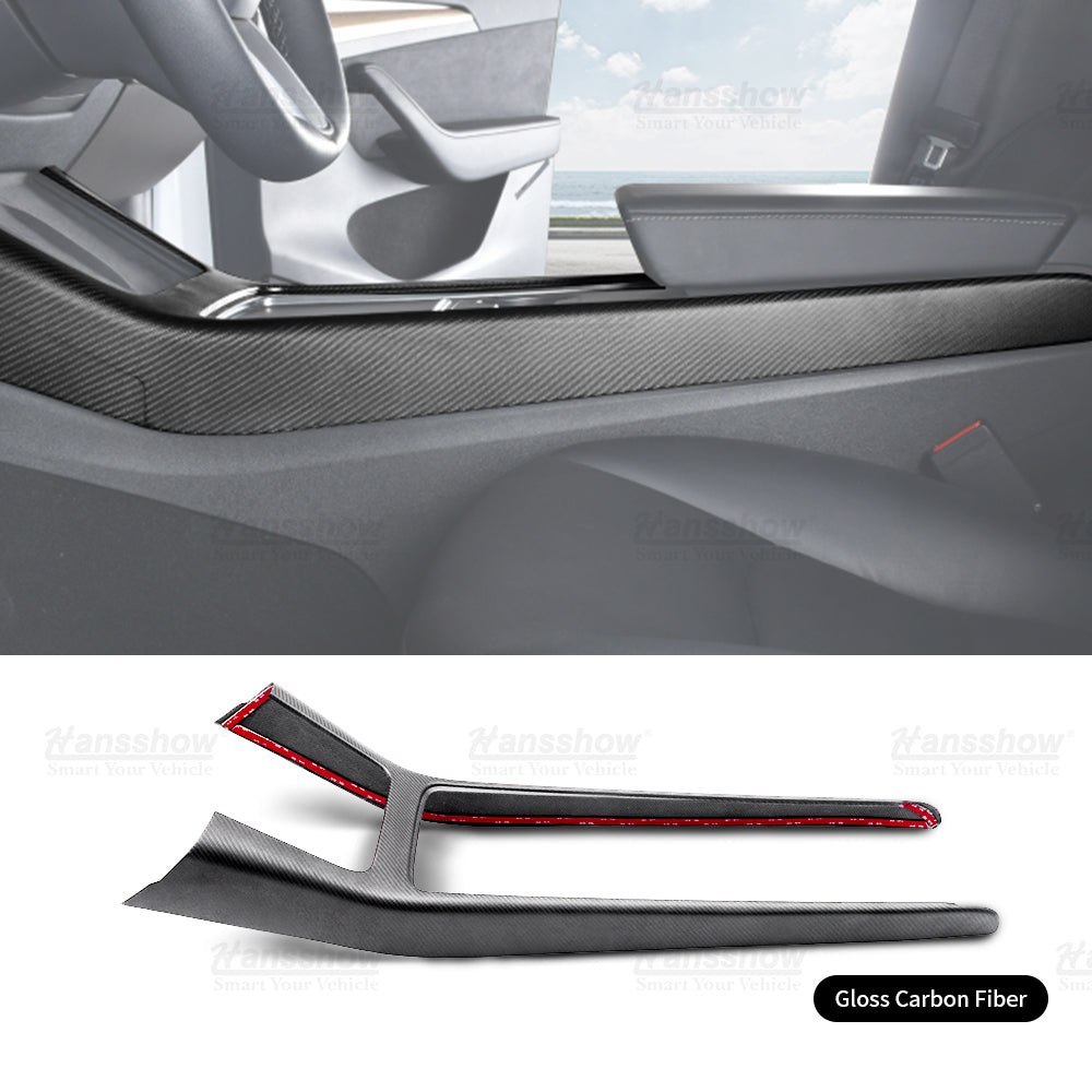 Genuine Carbon Fiber Mods Upgrade Kit for Tesla Model Y - Interior Transformation