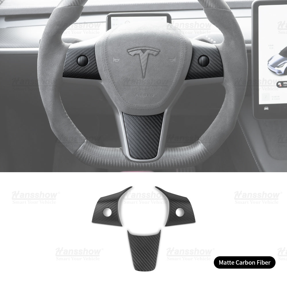 Genuine Carbon Fiber Mods Upgrade Kit for Tesla Model Y - Close-Up