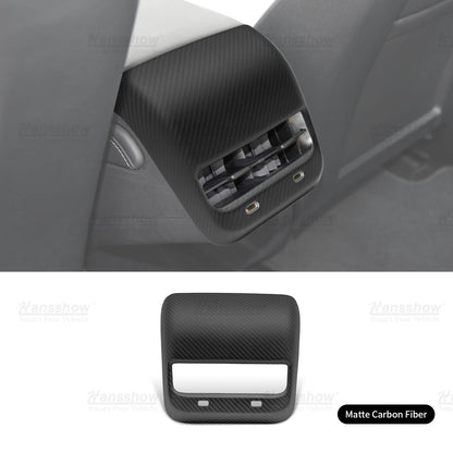 Genuine Carbon Fiber Mods Upgrade Kit for Tesla Model Y - Installed Angle