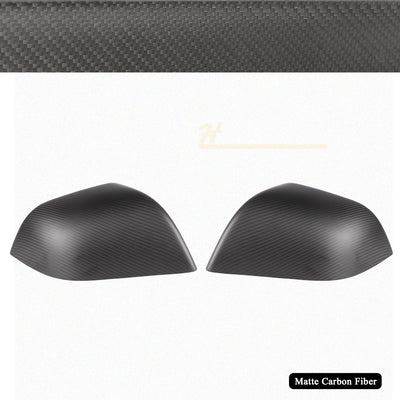 Model 3/Y Real Carbon Fiber Rearview Mirror Cover for Tesla Model Y - installation tools