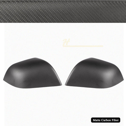 Model 3/Y Real Carbon Fiber Rearview Mirror Cover for Tesla Model Y - installation tools