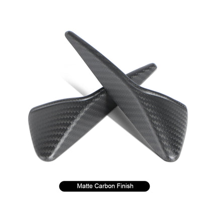 Model Y Juniper Real Carbon Fiber Kit side camera turn view