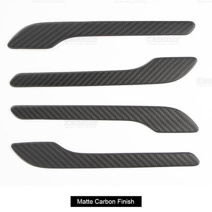 Group view of all 4 Model Y Juniper Door Handle Covers
