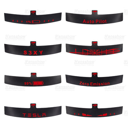 High-mounted Lamp Garnish For Tesla Model 3 & Model Y & Model 3 Highland - Texture close-up