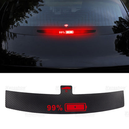 High-mounted Lamp Garnish For Tesla Model 3 & Model Y - rear angle