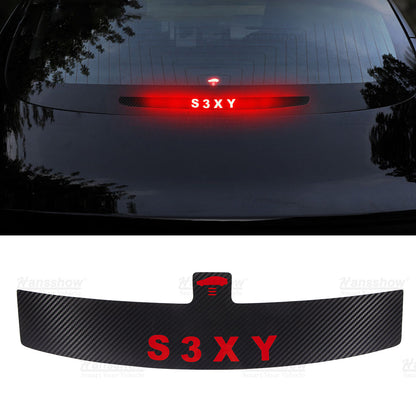 High-mounted Lamp Garnish For Tesla Model 3 & Model Y - lifestyle shot