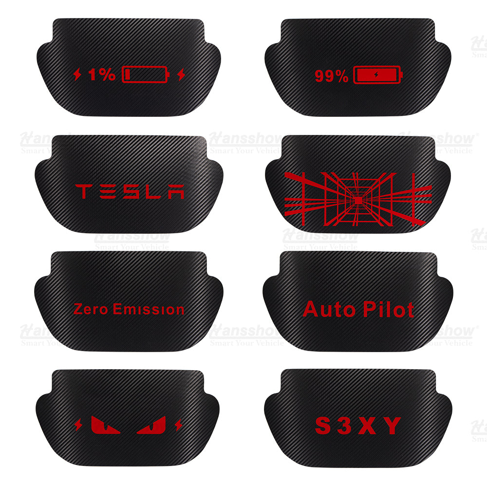 High-mounted Lamp Garnish For Tesla Model 3 & Model Y - factory fit demonstration
