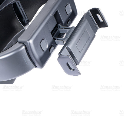 Multifunctional Headrest Adjustable Pillow for Tesla Model Y - user adjusting settings