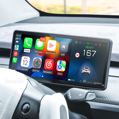 Model 3, Y Center Console Dashboard Touch Screen (Linux 9.0'') for Tesla Model Y - Front view