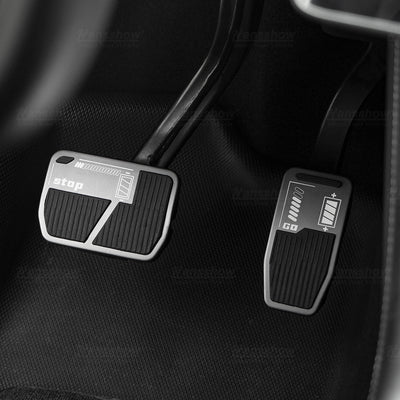 Close-up of Tesla Anti-Slip Accelerator Pedal for Model 3 & Y