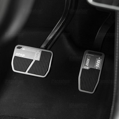 Close-up of Tesla Anti-Slip Accelerator Pedal for Model 3 & Y