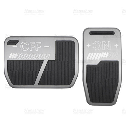 Tesla Anti-Slip Accelerator & Brake Pedal Set for Model 3 & Y - Front view