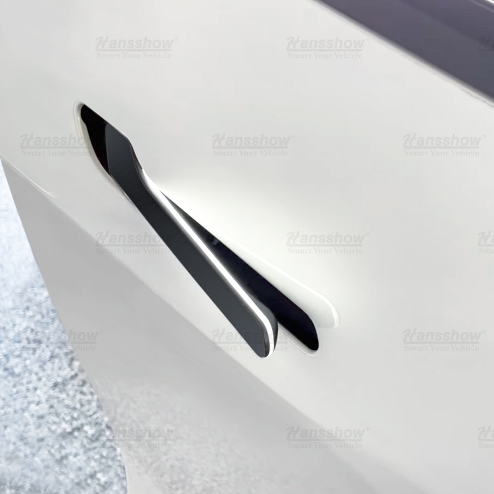 Model 3/Y Colorful Auto 4 Doors Handles (V5 Pro/V6) for Tesla Model Y - close-up of handle