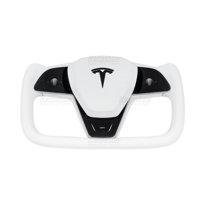 Model Y Yoke Steering Wheel (Model X/S Yoke Style) interior view