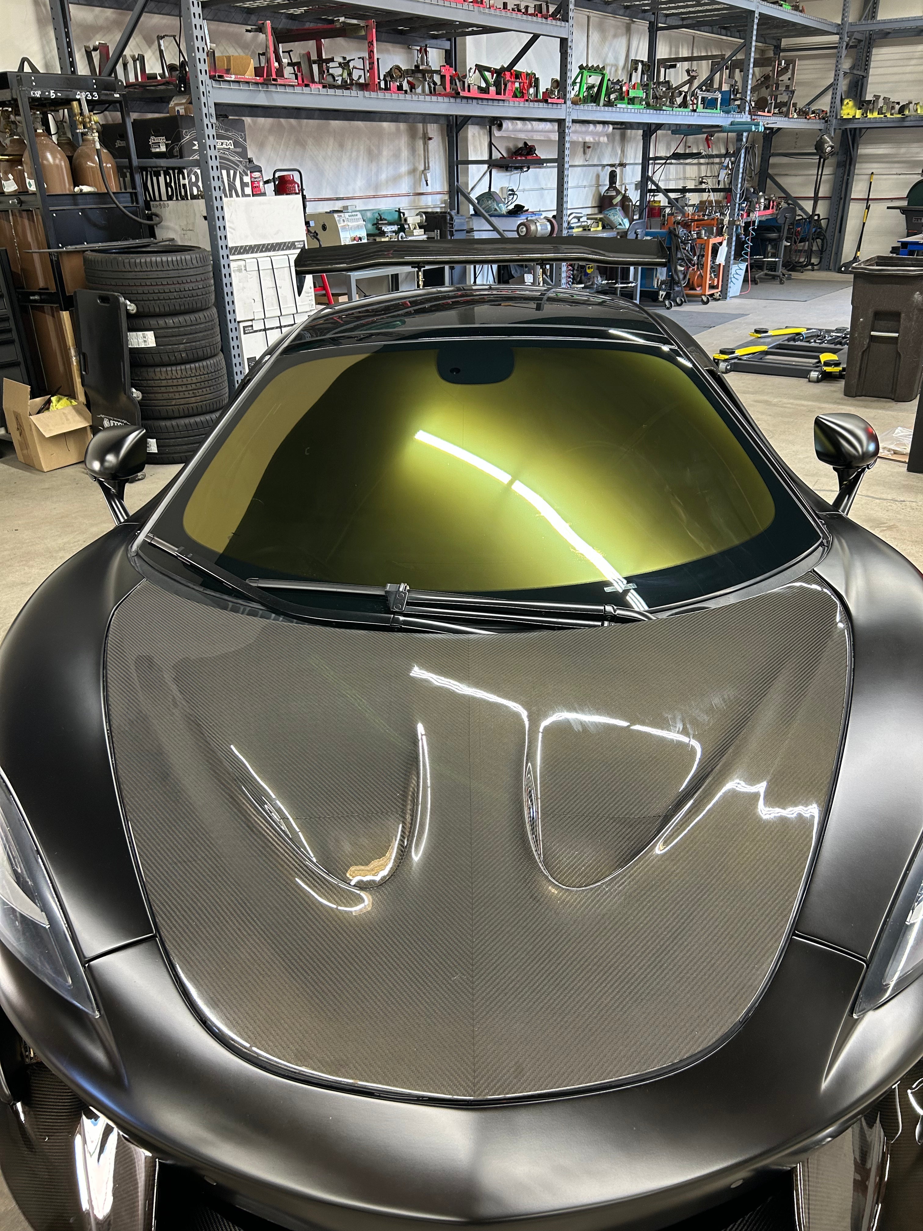 Reflective Window Tint — Phantom Gold