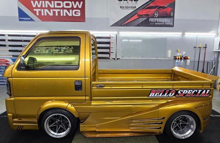 Reflective Window Tint — Phantom Gold