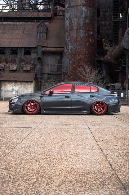 Reflective Window Tint — Vulcan Red