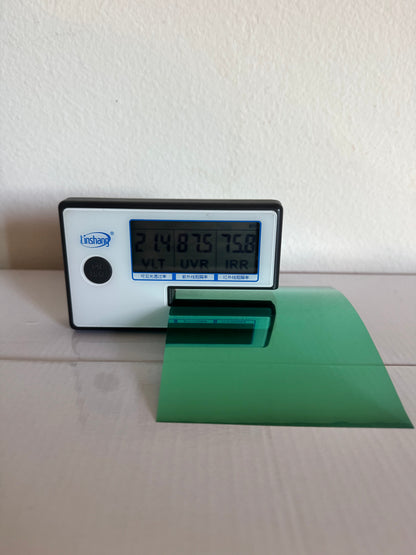 Reflective Window Tint — Peridot Green
